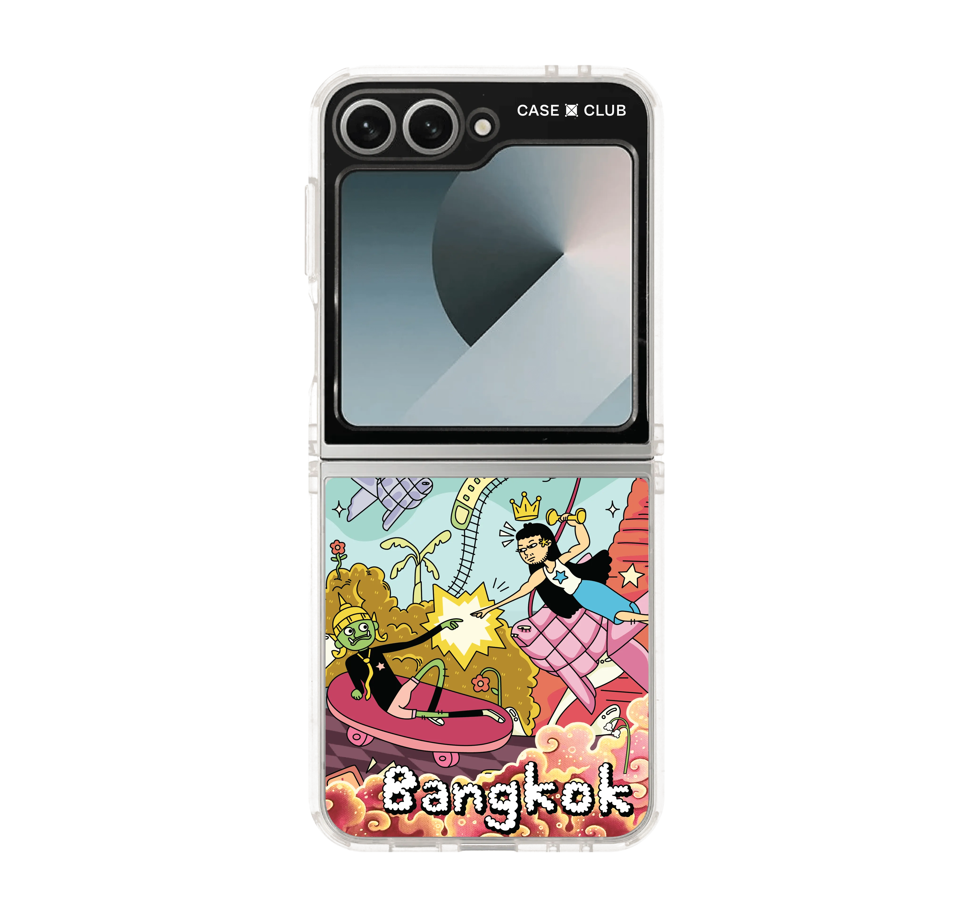เคสใส samsung galaxy z flip 6 กลิ่นอายกรุงเทพฯ เสน่ห์ไทยแลนด์